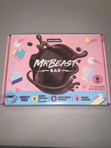feastables mr. beast quinoa crunch chocolate bar 1ct