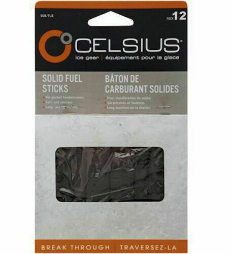 2 x Summit Solid Fuel Charcoal Stick Hand Warmers with Case 
